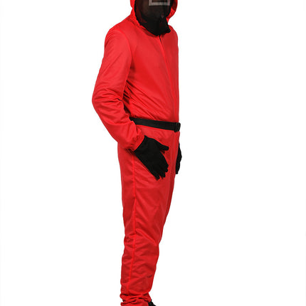 Costume da gioco da calamaro rosso per bambino