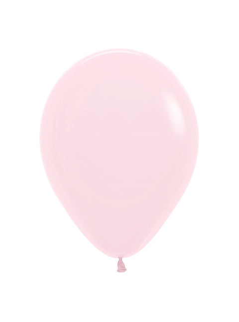 Palloncini rosa pastello opachi 23cm 50pz