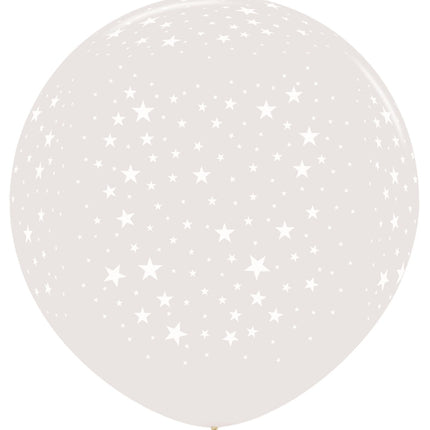 Palloncini Stelle Cristallo Trasparente 91cm 2pz