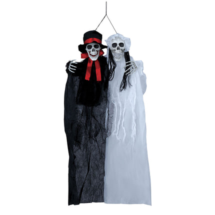 Bambole Halloween Sposa e Sposo 90 cm