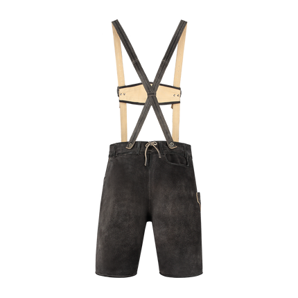 Calzatura in pelle Marrone Grigio Uomo Corta Antique