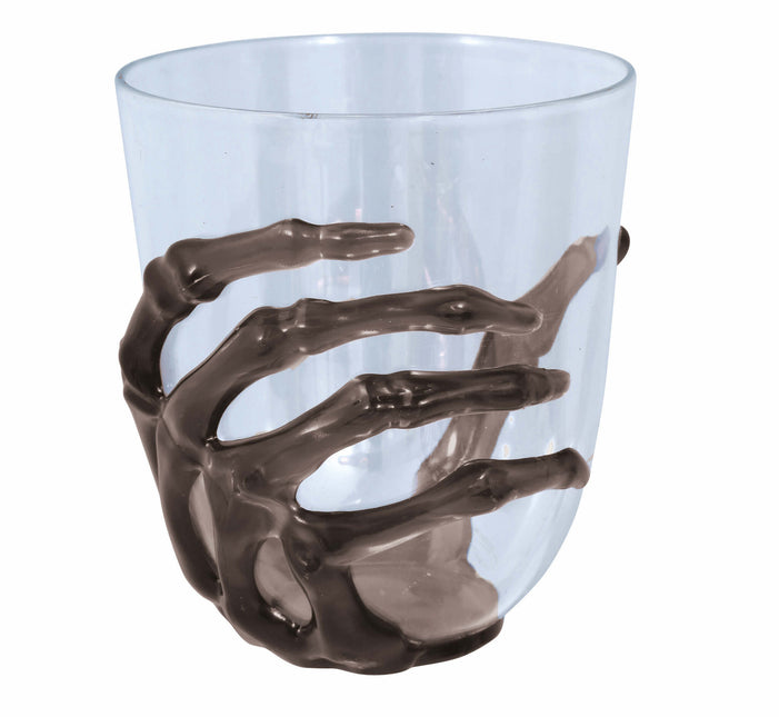 Mano di scheletro in vetro 9,5 cm