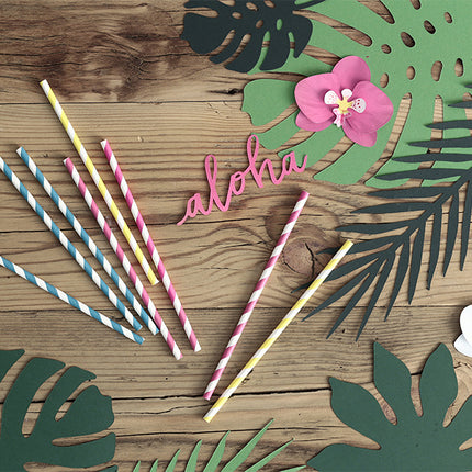 Set di decorazioni Hawaii Foglia di palma 21 pezzi