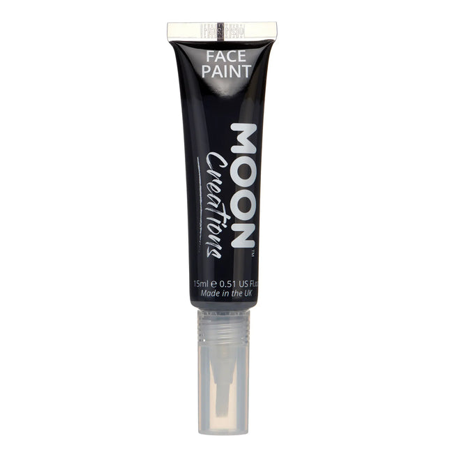 <tc>Moon Creations</tc> Vernice per il viso con pennello applicatore nero 15ml