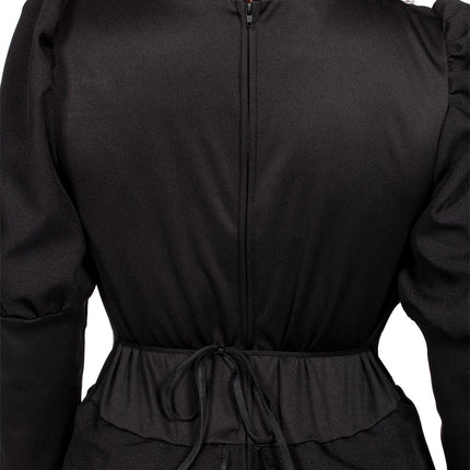 Costume da strega di Halloween nero