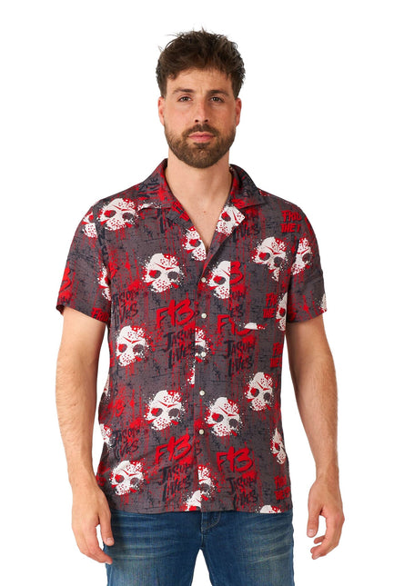 Venerdì 13 - Camicia a maniche corte da uomo <tc>OppoSuits</tc>