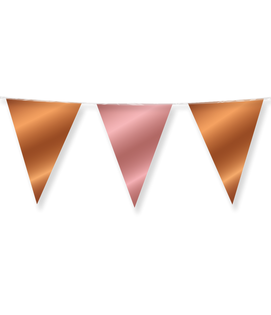 Ghirlanda Metallica Oro Rosa Bronzo 10m