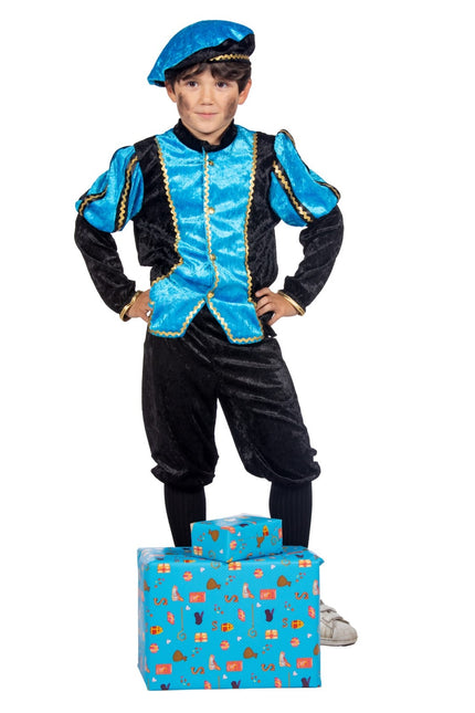 Pietenpak Kind Azzurro/Nero Luxe