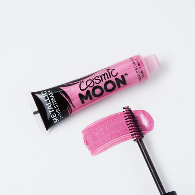 Cosmic Moon Metallic Hair Streaks Rosa 15 ml