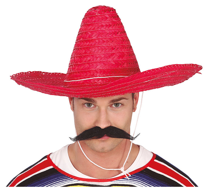 Cappello messicano rosso