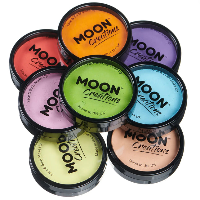 <tc>Moon Creations</tc> Vaschette per torte Pro Face Paint Azzurro 36g