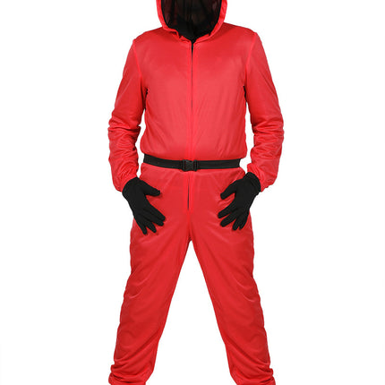 Costume da gioco da calamaro rosso per bambino