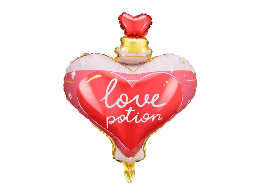 Love Helium Ballon Leeg 66cm van Partydeco koop je bij Partywinkel