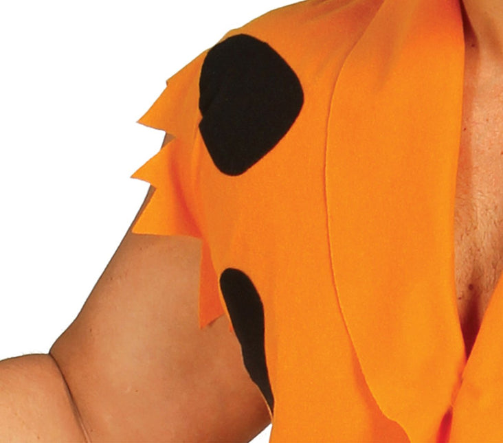 Fred Flintstone Kostuum Zwart Oranje Heren van Fiestas Guirca koop je bij Partywinkel
