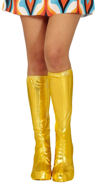 Gele Laarskappen 45cm van Fiestas Guirca koop je bij Partywinkel