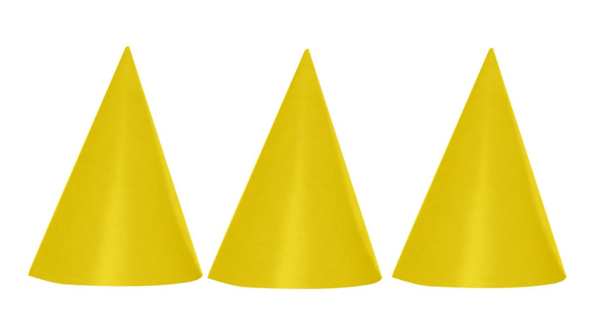 Gouden Feesthoedjes 6st van Procos koop je bij Partywinkel