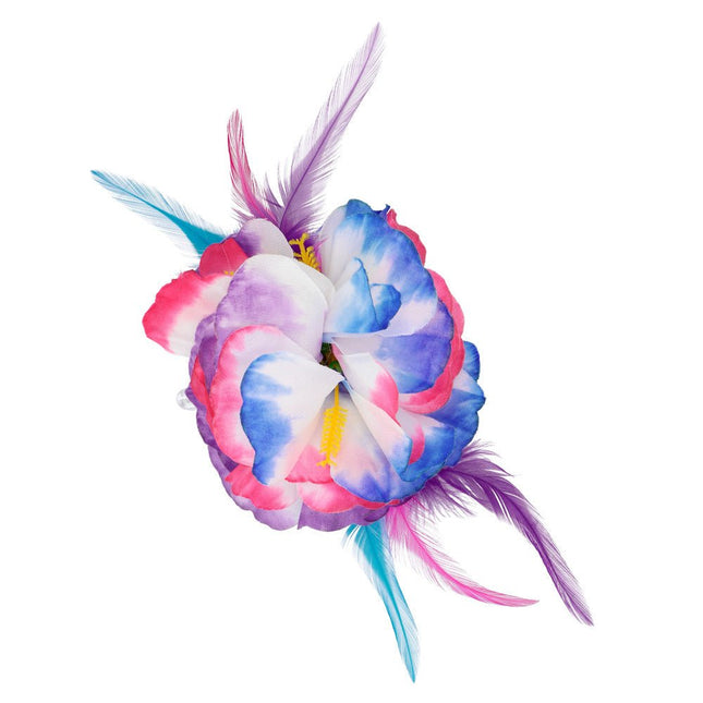 Haarbloem Hawaii Deluxe 15cm van Boland koop je bij Partywinkel
