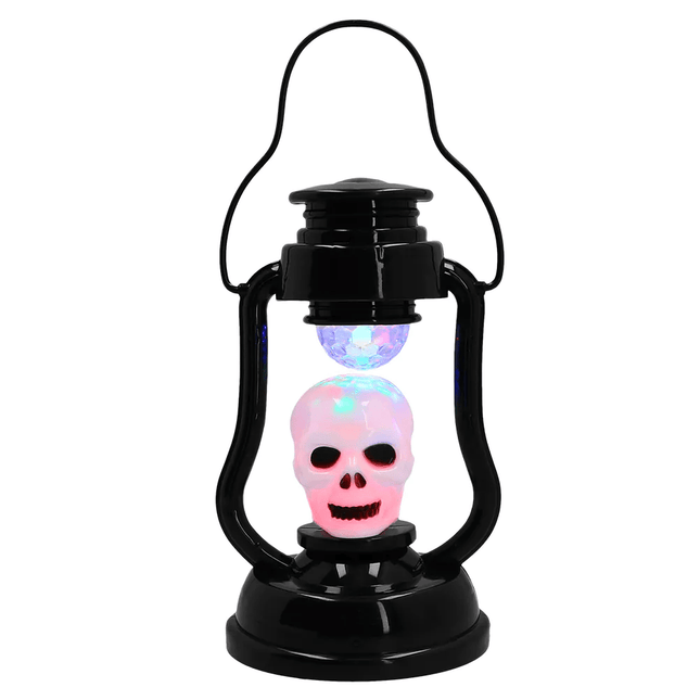 Halloween Lantaarn Met Licht En Geluid 21cm van Boland koop je bij Partywinkel