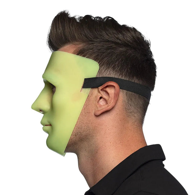 Halloween Masker Mime Glow In The Dark van Boland koop je bij Partywinkel