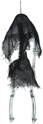 Halloween Skelet Met Capuchon 45cm van Fiestas Guirca koop je bij Partywinkel