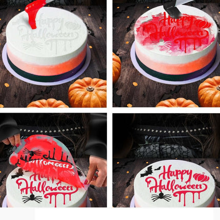 Halloween Taartsjabloon Happy Halloween 25cm van Fiestas Guirca koop je bij Partywinkel