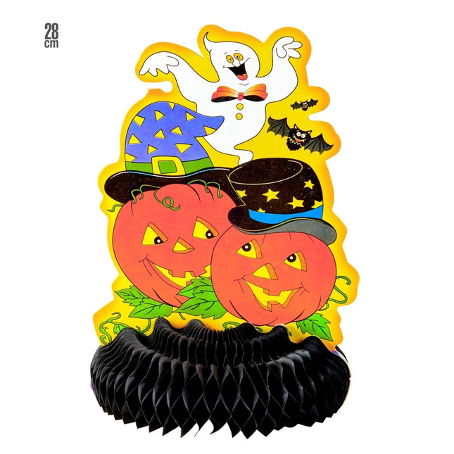 Halloween Tafeldecoratie Pompoen 28cm van Widmann koop je bij Partywinkel