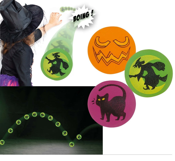 Halloween Uitdeelcadeautjes Stuiterbal 3st van Fiestas Guirca koop je bij Partywinkel