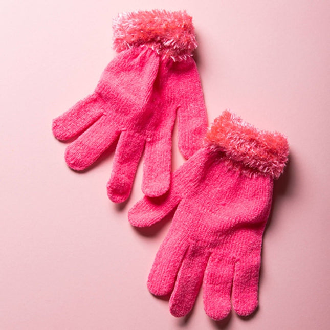 Handschoenen Neon Roze van Folat koop je bij Partywinkel