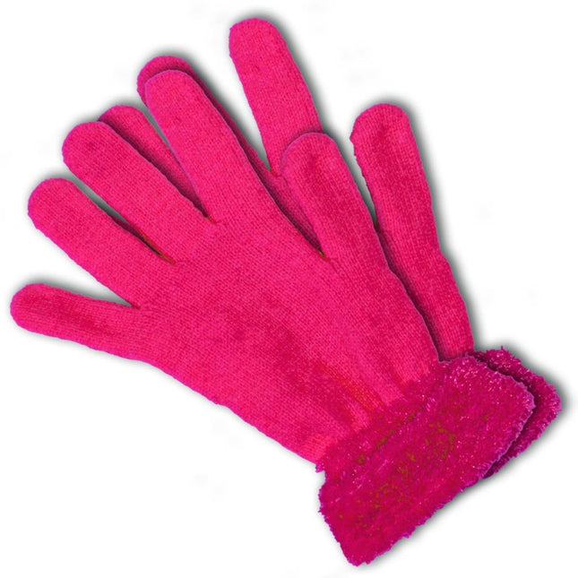 Handschoenen Neon Roze van Folat koop je bij Partywinkel