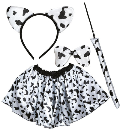 Koe Accessoireset Zwart Wit van Fiestas Guirca koop je bij Partywinkel