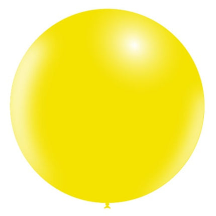 Lichtgele Reuze Ballon XL 91cm van Balloonia koop je bij Partywinkel