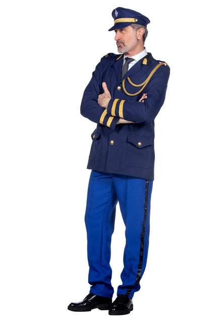 Politie Pak Heren Commissaris Luxe 2 delig van Wilbers & Wilbers koop je bij Partywinkel