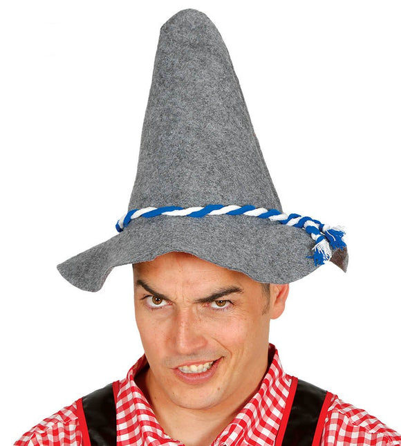 Oktoberfest Hoed Grijs van Fiestas Guirca koop je bij Partywinkel