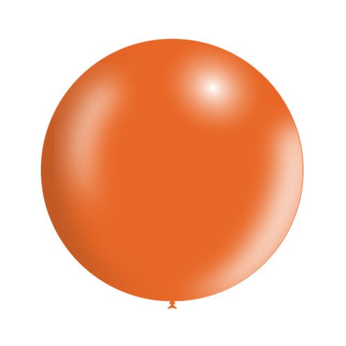 Oranje Reuze Ballon Metallic 60cm van Balloonia koop je bij Partywinkel