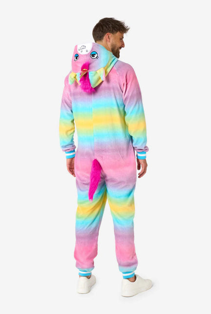 Unicorn Onesie Gekleurd van OppoSuits koop je bij Partywinkel