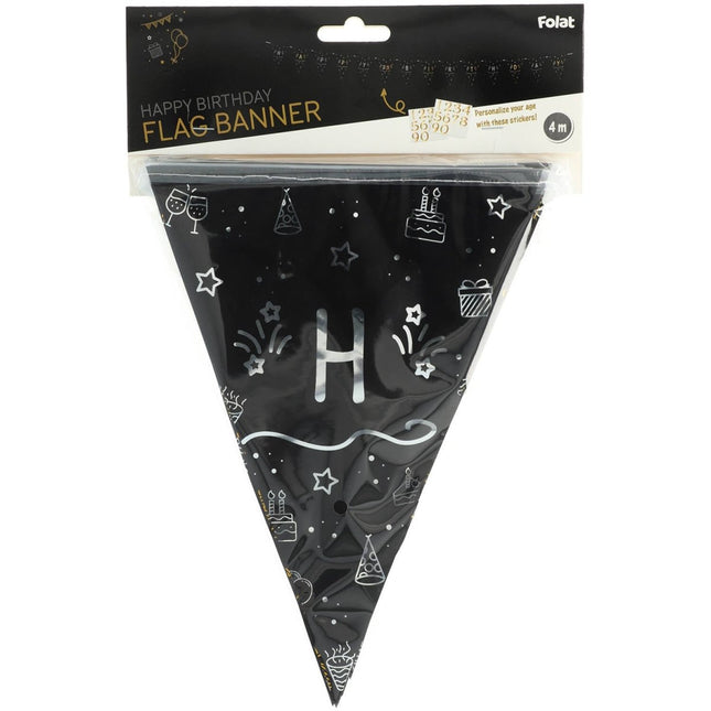 Happy Birthday Slinger Plastic 4m van Folat koop je bij Partywinkel