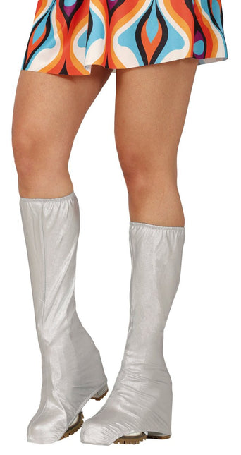 Zilveren Laarskappen 45cm van Fiestas Guirca koop je bij Partywinkel