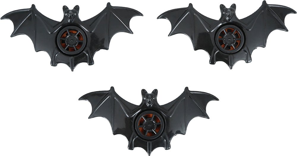 Zwarte Nep Vleermuis 9cm 3st van Fiestas Guirca koop je bij Partywinkel
