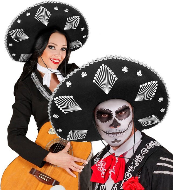 Zwarte Sombrero van Widmann koop je bij Partywinkel