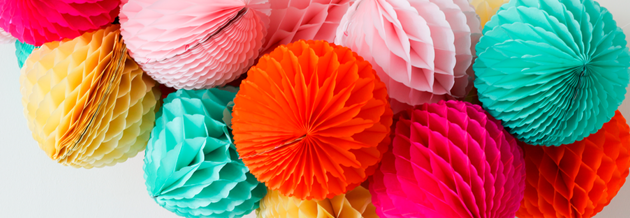 Deze honeycombs geven een feestelijke draai aan elke gelegenheid