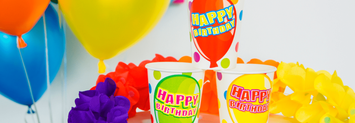 Happy Birthday versiering voor een stralende verjaardag - Partywinkel