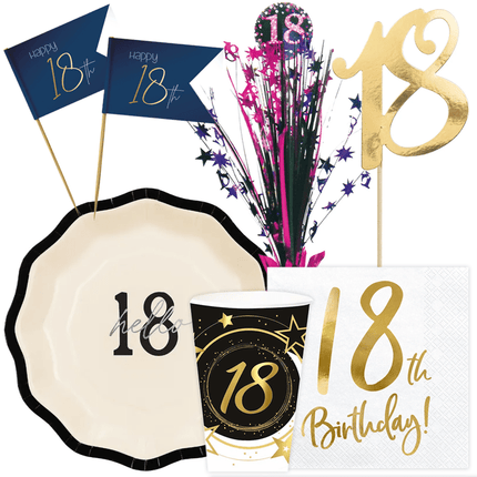 18 Jaar Tafeldecoratie - Partywinkel