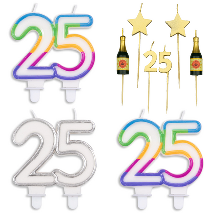 25 Jaar Kaarsen