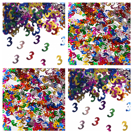 3 Jaar Confetti - Partywinkel