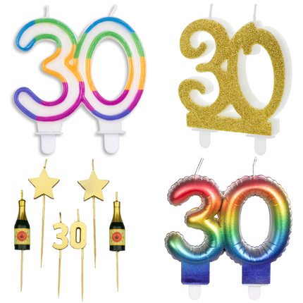 30 Jaar Kaarsen