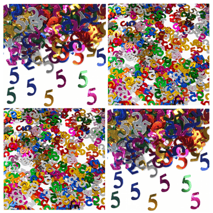 5 Jaar Confetti - Partywinkel