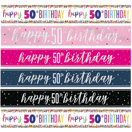 50 Jaar Banners