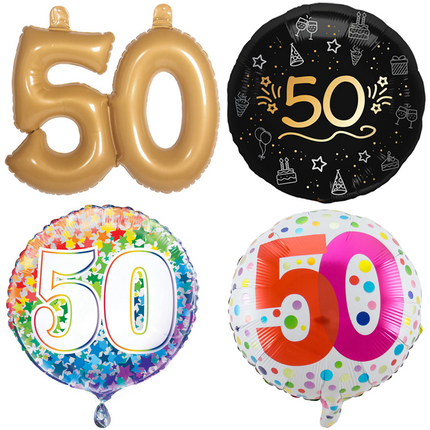 50 Jaar Folie Ballonnen