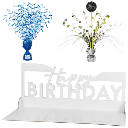 Happy Birthday Tafeldecoratie