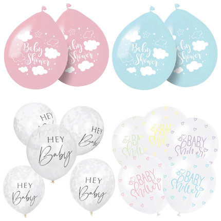 Babyshower Latex Ballonnen - Partywinkel